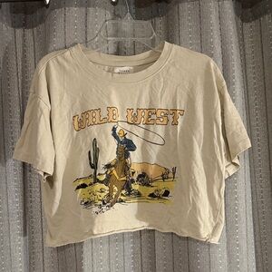 Urban Nation Cream T-Shirt - Wild West